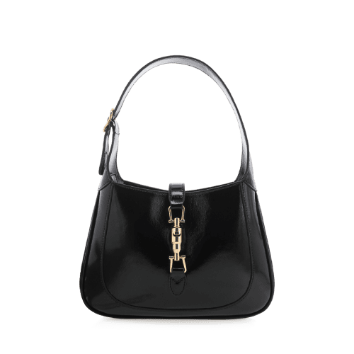 ALIXSHOULDERBAG BLACKCRINKLEPATENT