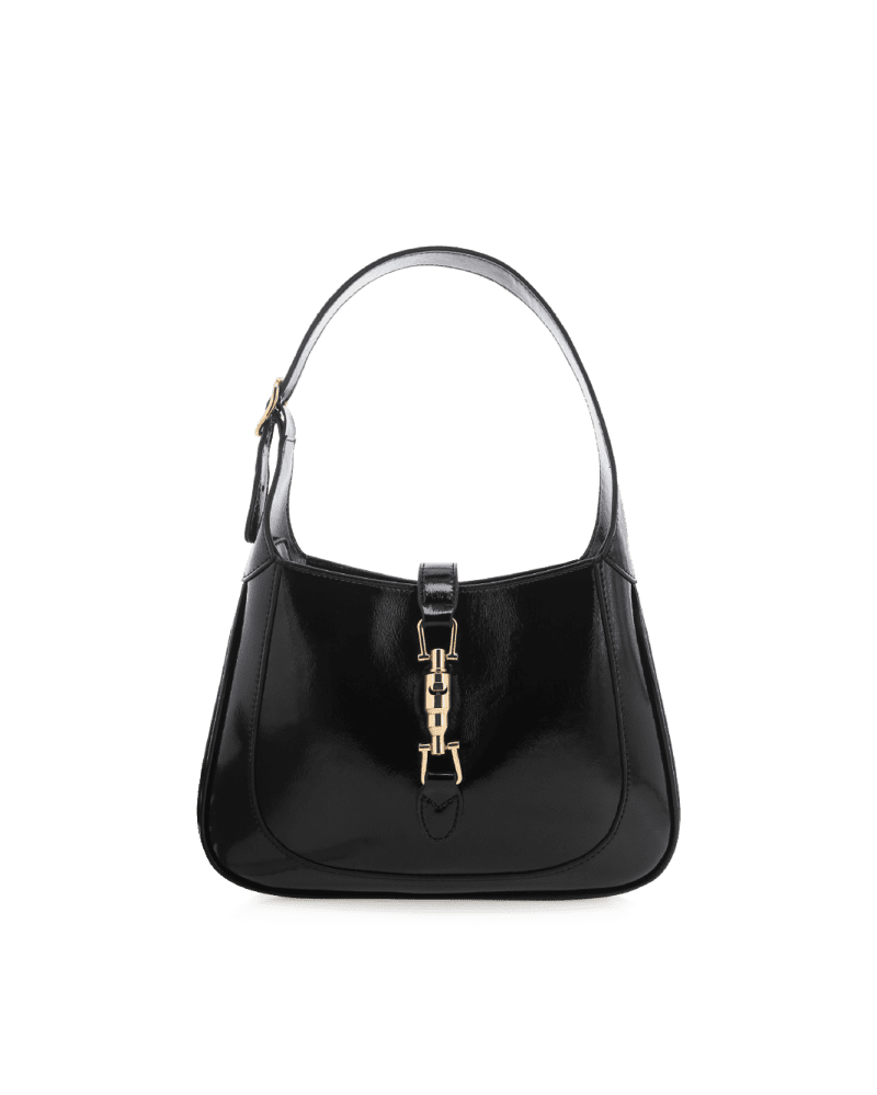 ALIXSHOULDERBAG BLACKCRINKLEPATENT