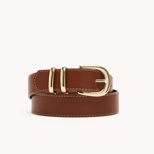 AMANIBELT TAN GOLD