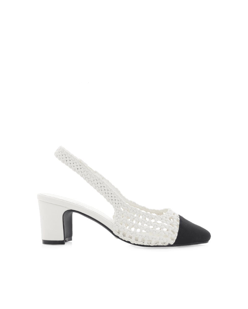 FLORIS WHITE BLACKGROSGRAIN 1