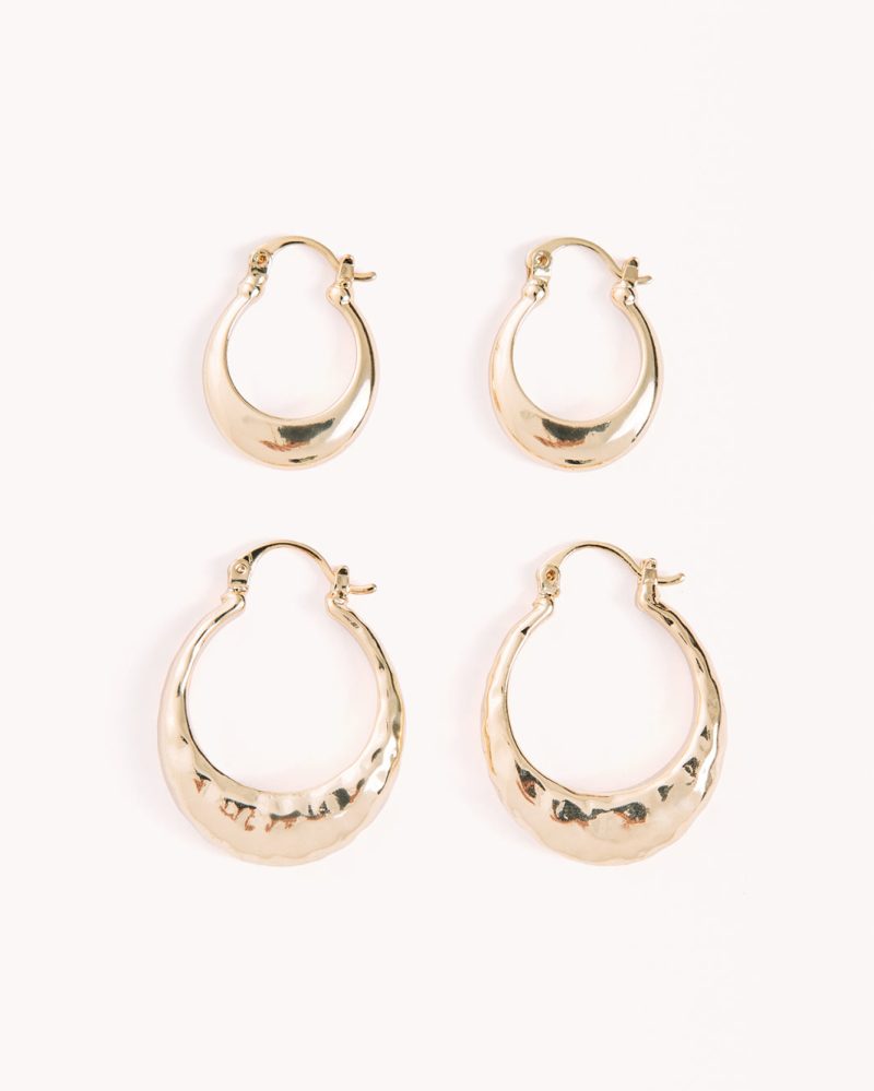 HEIDIEARRING2PACK GOLDPLATED18K