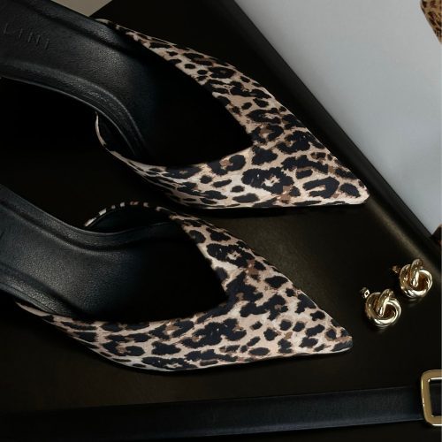 KAREY LEOPARDSATIN